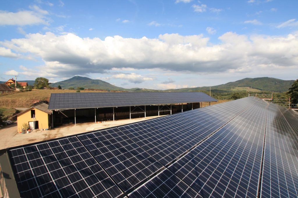 Toiture agriculture photovoltaique